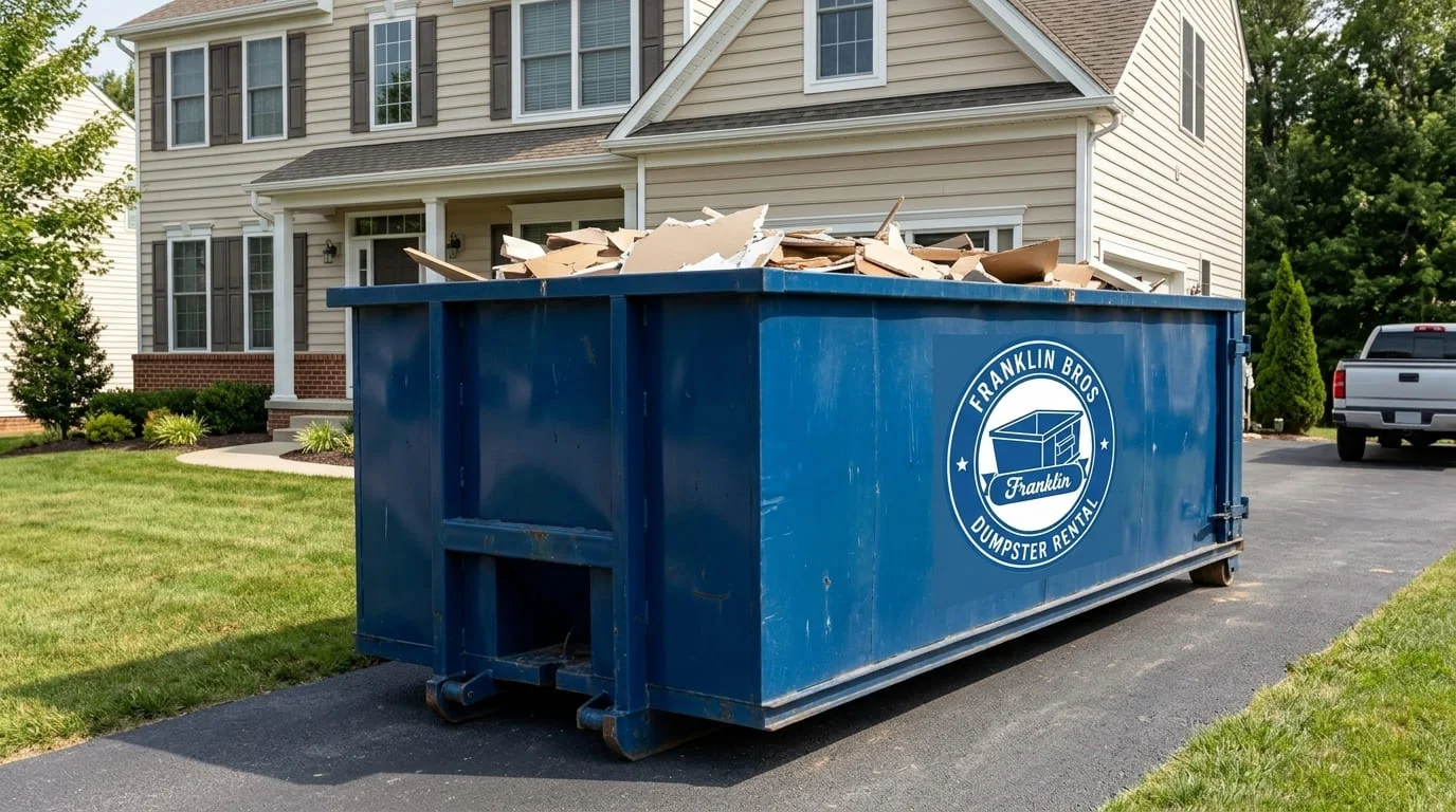 Residential Dumpster Rental Franklin-img