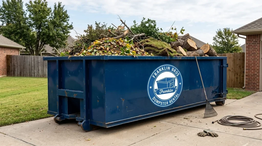 Yard Waste Dumpster Rental Franklin-img